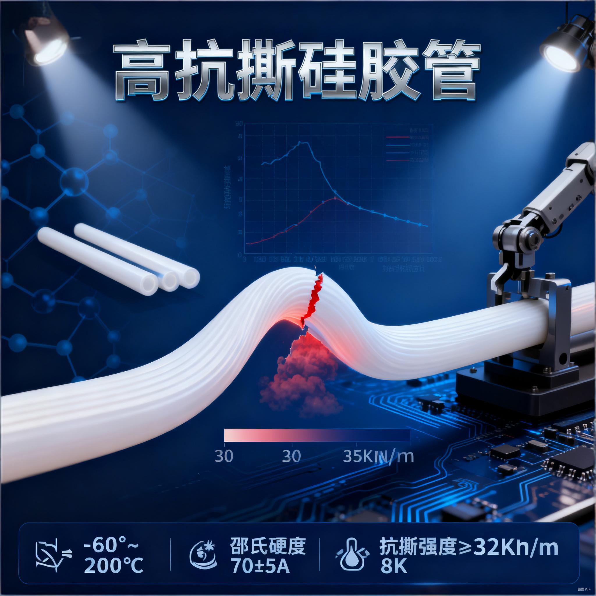 高抗撕硅膠管